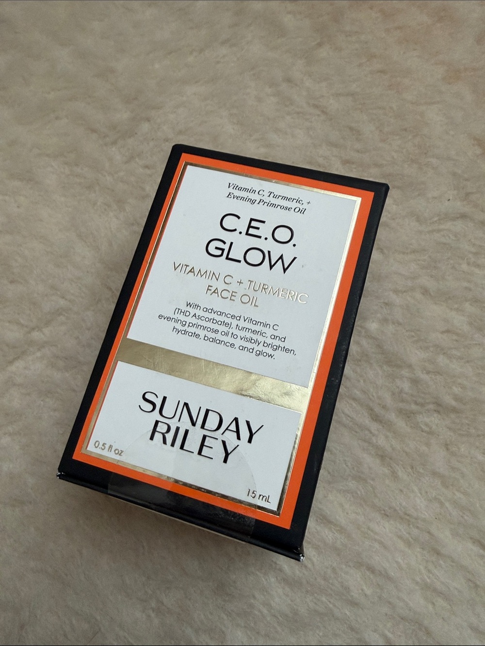 Sunday Riley CEO Glow face oil
